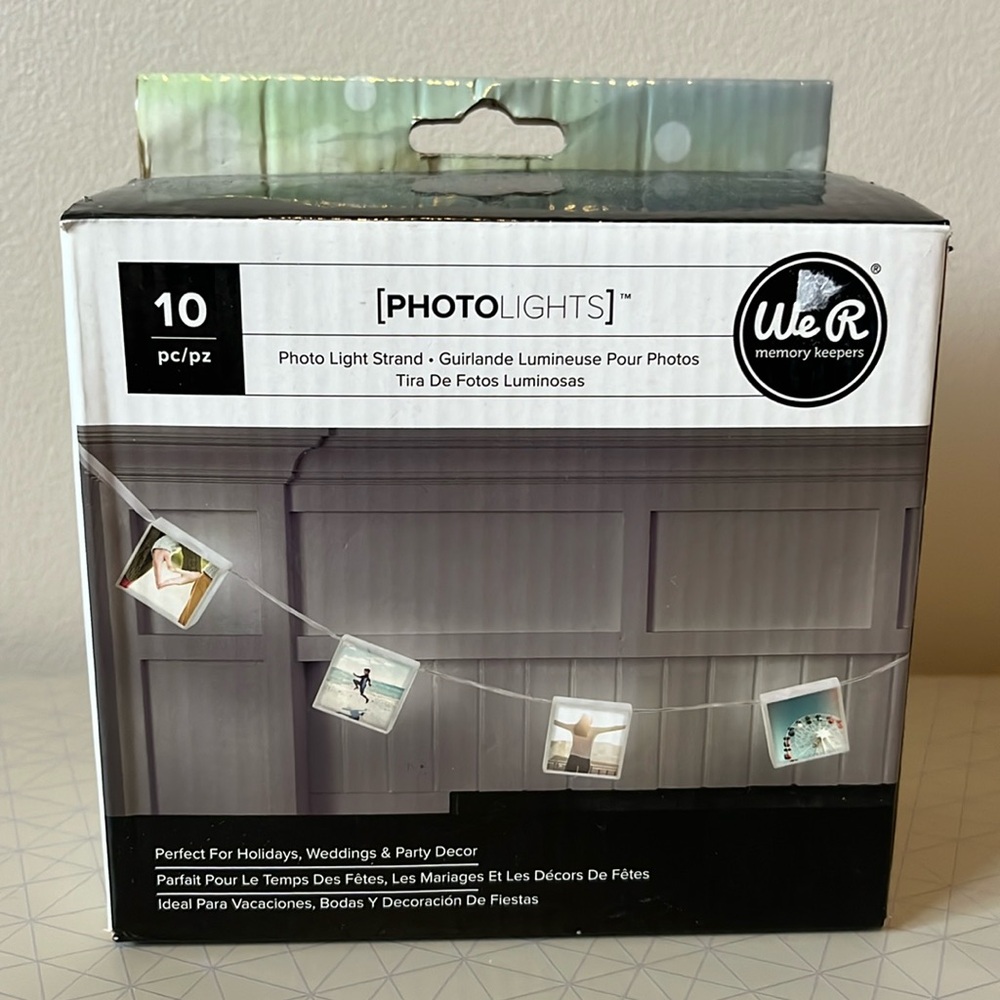 Photo Lights Strand - 10 LED Mini Light Boxes
